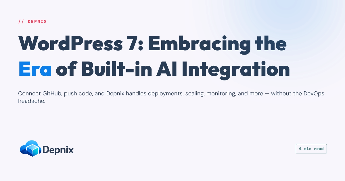 WordPress 7: Embracing the Era of Built-in AI Integration